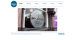 Desktop Screenshot of immanuelchurchdublin.org
